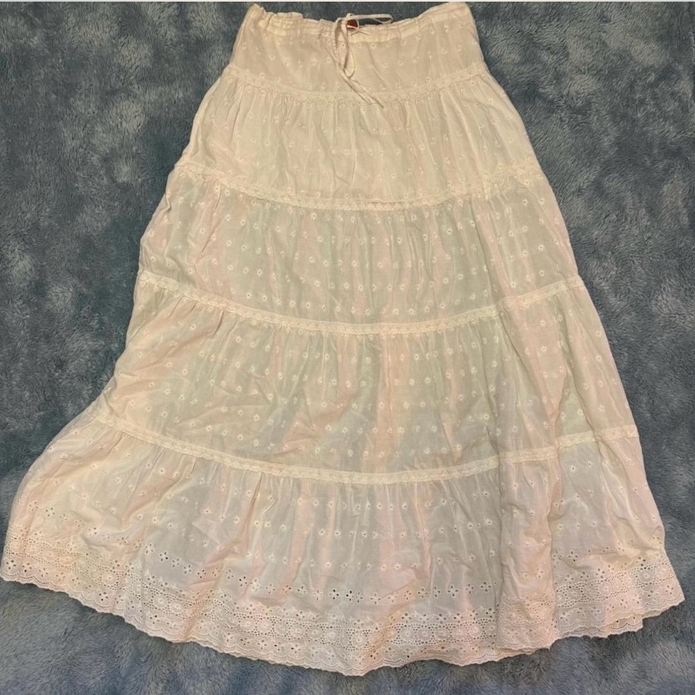 Juciy Couture White Maxi Skirt